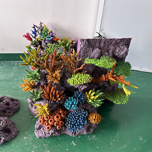 Levensechte kunstmatige koraalrif aquariumdecoratie rots kunstmatige oceaanplant ornament gesimuleerd koraal aquariumlandschap - Product Image 1