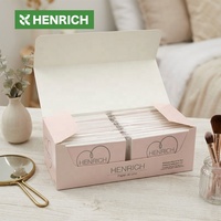 Kertas Blotting Linen Alami Premium Kemasan Individu Kecil 100 Lembar Kertas Penyerap Minyak Wajah Kotak Display Grosir
