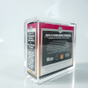 Caja de Acrílico Rectangular Transparente Personalizada para Exhibición de Ropa, Moderna, con Tapa Magnética, en Oferta - Product Image 3