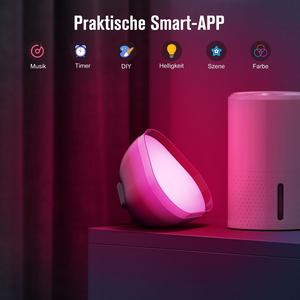 Intelligent WiFi Atmosphere Light Graffiti App Table Lamp LED RGB Bluetooth <b>Desk</b> Lights for Bedroom Bedside Desktop Night Light - Product Image 5