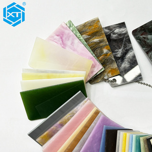 1mm 1.5mm chống xước tùy chỉnh colourful long lanh đá cẩm thạch mô hình <span class=keywords><strong>PMMA</strong></span> PVC Acrylic Laminate tấm - Product Image 2
