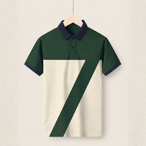 Polo de Hombre con Diseño Nuevo, de Alta Calidad, Transpirable, con Estampado de Última Moda, Cierre de Botones - Product Image 1