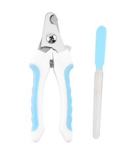 OEM ODM Logo personnalisé coupe-ongles professionnel en acier inoxydable <span class=keywords><strong>pour</strong></span> chat et <span class=keywords><strong>chien</strong></span> avec lime à ongles gratuite - Product Image 1