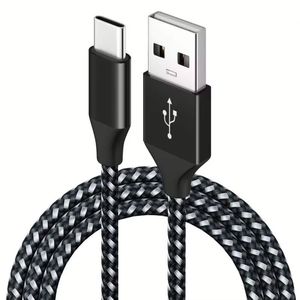 Factory Direct Sale Fast Charging Data <b>Cable</b> Nylon USB C Charging <b>Cable</b> for Android - Product Image 1