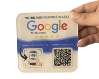 Plaque NFC Google Review NFC Google