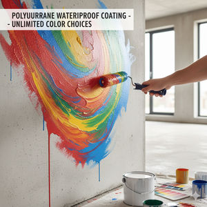 Peinture imperméable à base de polyuréthane aqueux, revêtement <span class=keywords><strong>liquide</strong></span> à durcissement à l'humidité 1K pour toiture et béton (sans solvant, sans <span class=keywords><strong>goudron</strong></span>) - Product Image 5