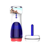 Hgod 007 2ème Génération – Godet Masturbateur Masculin Haut de Gamme avec Fonctions Chauffantes, Léchage et Succion – Simulation Vaginale en TPE – Jouet Sexuel Adulte – Sensation Réaliste
