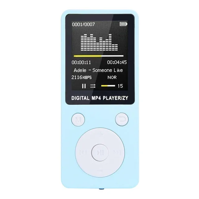 Shopify taşınabilir MP4 kayıpsız ses müzik çalar FM kaydedici Walkman oyuncu Mini destek müzik, radyo, kayıt, MP3, TF kart