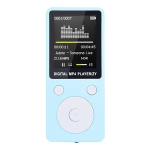 Shopify Draagbare MP4 Lossless Geluid Muziekspeler Fm Recorder Walkman Speler Mini Ondersteuning Muziek, Radio, Opname, MP3, Tf Card