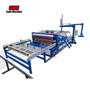 Automatic Welded Wire Mesh Machine Fully Automatic Best Price Electric Welded Steel Wire Mesh Fence Machine