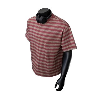 Camiseta de Verano 2025 para Hombre, Cuello Redondo, Manga Corta, Transpirable, Estilo Vintage, Holgada e Informal, con Cuentas Rojas - Product Image 5