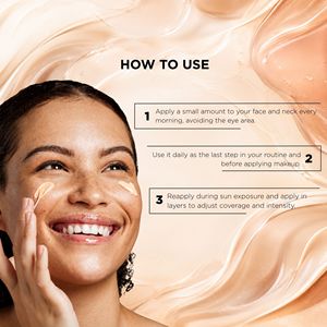 เซรั่มปรับสีผิว BRIGHTENING PRO+ Tinted SERUM - เซรั่มผสมสี SPF50 ช่วยปรับสีผิวให้สม่ำเสมอ กระจ่างใส และชุ่มชื้น เซรั่มเนื้อบางเบาสำหรับผิวหน้า - Product Image 6