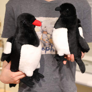 Jouet en peluche personnalisé de <span class=keywords><strong>pie</strong></span> réaliste de dessin animé, jouet d'oiseau en peluche, poupée animal de confort de conception d'ODM - Product Image 3