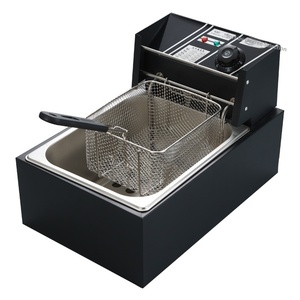 <span class=keywords><strong>Friteuse</strong></span> électrique en acier inoxydable <span class=keywords><strong>6L</strong></span>, 110V/220V, fonction minuterie, prise EU/US, exclusive e-commerce transfrontalier - Product Image 4