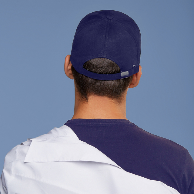 Solid Pattern Baseball Cap with No Decoration