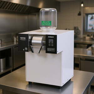 Machine à glace en flocons Vevor 385 lb/24h en acier inoxydable, équipement commercial de production de glace - Product Image 2