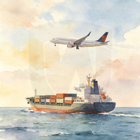Agent de logistique transfrontalière professionnel DDP fret aérien et maritime pour les Émirats arabes unis