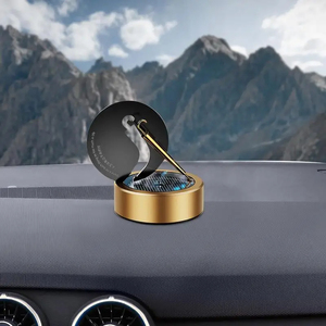 KT Car Solid Solar Ornament Sun Power Rotation Air Freshener Aromatherapy Smell Diffuser <b>Interior</b> <b>Accessories</b> - Product Image 3