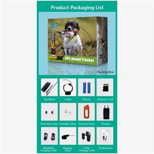 ESEEK Pet Tracker <span class=keywords><strong>navigatore</strong></span> GPS per gatti e cani Localizador Gps Garmin con qualsiasi collare GPRS posizionamento metallo Antenna GPS - Product Image 6