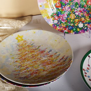 Hiện đại cổ điển sang trọng <span class=keywords><strong>melamine</strong></span> tấm thân thiện với môi khách sạn Bộ đồ ăn trực tiếp bán cho tủ bếp kỳ nghỉ loạt chứng khoán trực tiếp - Product Image 2