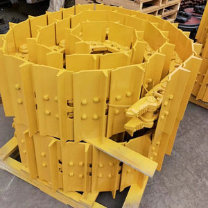 Zware Machines Bulldozer <span class=keywords><strong>Track</strong></span> Schoen D65 Rupsschoen Graafmachine Stalen Rupsbanden - Product Image 1