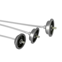 En gros, Bouchons de pulvérisation métalliques portables avec actionneurs de valve pour bombes aérosols de réfrigérant et bouteilles de vin, 100 ml, jetables et durables