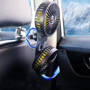 Ventilateur de voiture 3 vitesses pour siège arrière, rafraîchisseur <span class=keywords><strong>d</strong></span>'<span class=keywords><strong>air</strong></span> USB, climatiseur, ventilateur auto, refroidisseur - Product Image 4