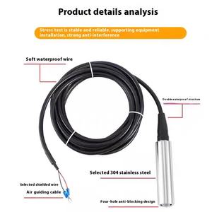 タンクおよびプールモニタリング用水中静電プローブ液体レベルセンサー4 ~ 20mA LCDデジタルディスプレイアップグレード - Product Image 3