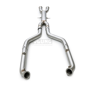 Tuyau d'échappement intermédiaire haute performance en acier inoxydable de 3,5 pouces pour BMW M3 E90 E92 E93 4.0L 2008-2013 - Product Image 2