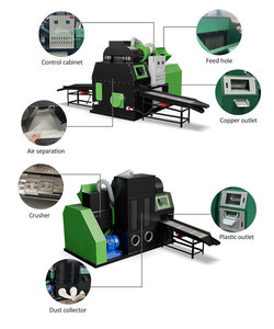 Cáp Đồng tái chế hệ thống thiết bị chế biến gomine Đồng granulator dây đồng granulator máy để bán - Product Image 4