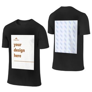 เสื้อยืดโอเวอร์ไซส์ทรงครอป คอตตอน 100% หนัก 180 GSM คุณภาพสูง พิมพ์โลโก้ตามสั่ง ทรงบ็อกซ์ฟิต ป้องกันขนร่วง ไหล่ตก - Product Image 5