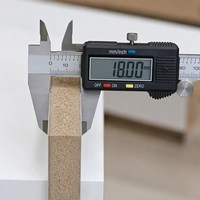 Panneau MDF mélaminé 3-25 mm 1220x2440 mm, panneau de fibres à haute densité pour armoires de cuisine haut de gamme et décoration intérieure