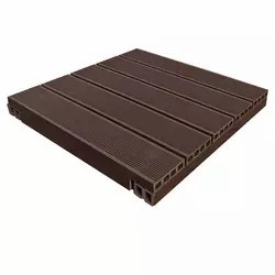 Chất lượng cao lồng vào nhau Gỗ nhựa composite <span class=keywords><strong>DIY</strong></span> decking gạch WPC sàn - Product Image 4