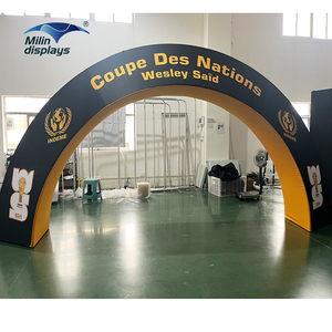 Juego <span class=keywords><strong>de</strong></span> fútbol, arco <span class=keywords><strong>de</strong></span> entrada <span class=keywords><strong>de</strong></span> aleación <span class=keywords><strong>de</strong></span> aluminio, Color dorado, marca deportiva, premio <span class=keywords><strong>de</strong></span> <span class=keywords><strong>carreras</strong></span>, arco <span class=keywords><strong>de</strong></span> <span class=keywords><strong>fondo</strong></span> - Product Image 2