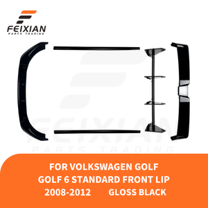 Alerón Lateral Delantero de Alta Calidad para <span class=keywords><strong>Volkswagen</strong></span> Golf 6 MK6 2008-2012, Estilo de Techo de Una Sola Pieza, Material ABS, Acabado Pulido - Product Image 3