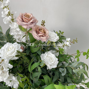 Decoración para Salón de Exposiciones, Flor para Fondo de Boda, Arreglo Floral para Mesa de Escenario, Bola de Flores Artificiales - Product Image 5