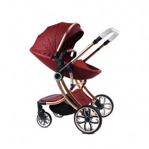 Ensemble pour poussette de bébé 2 en 1, design de luxe en Aluminium, coquille d'oeuf - Product Image 2