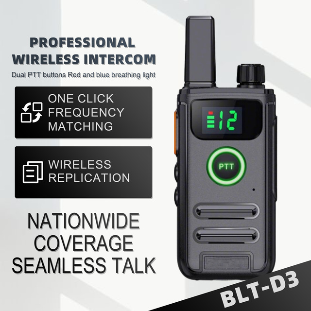 Cheap Price UHF Handheld Transceiver 5 Watt Output Power 16 Group Storage Channels Rechargeable Two Way Radio Walkie Talkie