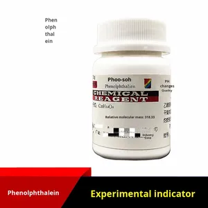 Reagente Analítico em Pó de Fenolftaleína Pura para Indicador de pH, 99% de Pureza, 5g, C6H8O6, Número do Modelo CAS 68917-51-1 Número EINECS - Product Image 2