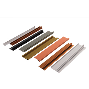 Plinthes lumineuses en alliage <span class=keywords><strong>d</strong></span>'aluminium à double concavité pour hôpitaux et hôtels, étanches, design contemporain, faciles à installer - Product Image 1