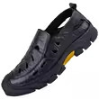 Zapatos de hombre de alta calidad, modelo nuevo de verano 2026, sandalias transpirables de cuero con orificios para hombres de mediana edad. - Product Image 2