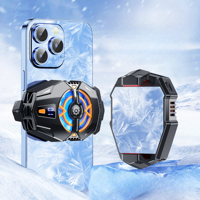 Factory Direct Supply Mobile Phone Radiator Back Clip Dashboard Semiconductor Cooling for All Phones