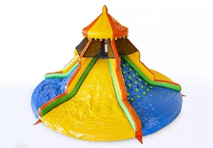 Toboggan d'escalade extérieur, château gonflable multifonctionnel intégré pour enfants, aire de jeux urbaine - Product Image 2