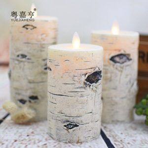 Bougies <span class=keywords><strong>LED</strong></span> en cire véritable avec télécommande et minuterie, bougies votives et piliers en plastique pour la décoration intérieure, pour Halloween, Noël, Diwali, anniversaires et autres occasions - Product Image 4