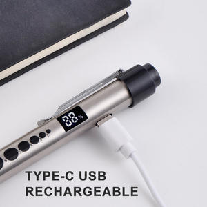 Linterna Médica con Luz Amarilla Cálida LED, Lápiz <span class=keywords><strong>de</strong></span> Luz para Enfermeras, Calibrador <span class=keywords><strong>de</strong></span> Pupilas, Regla Divisoria, Lápiz <span class=keywords><strong>de</strong></span> Luz para Examen <span class=keywords><strong>de</strong></span> Ojos, Otorrinolaringología - Product Image 5