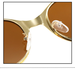 Wholesale Fashion Sexy Girls Outdoor Street <b>Photo</b> Sunscreen Metal <b>Large</b> <b>Frame</b> Multi-Color Sunglasses - Product Image 6