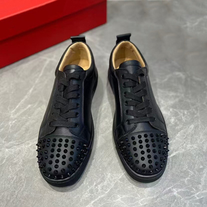 Baskets de sport en cuir véritable avec fermeture à lacets, chaussures de basketball élégantes - Product Image 2