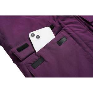 เสื้อแจ็คเก็ตสกีกันน้ำสำหรับผู้หญิง Moerdeng แบบมีฮู้ดบุขนแกะ เสื้อโค้ทกันหิมะ กันลม ตะเข็บแบบเทป - Product Image 5