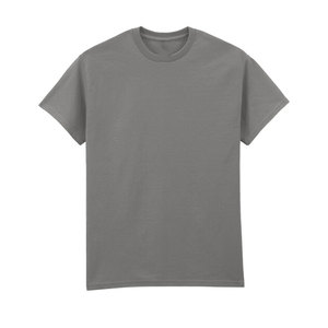 T-shirt pour homme en flanelle de coton et polyester 200G, col rond, manches courtes, séchage rapide, respirant, vêtement décontracté - Product Image 1
