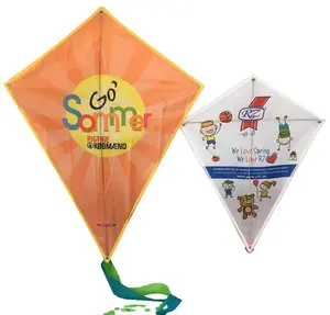 colorful promotional China cheap price diamond kite